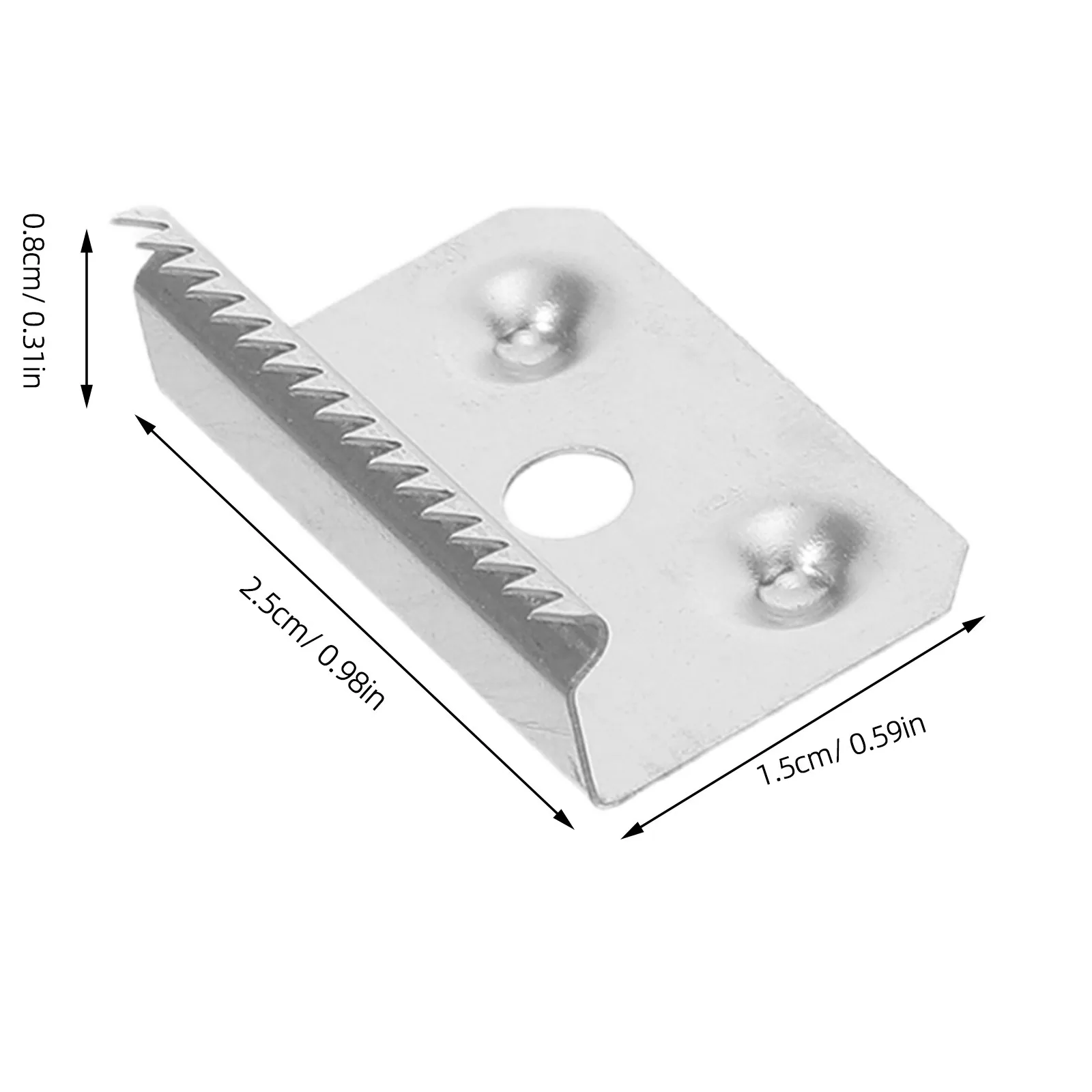 10Pcs Metal Serrated Replacement Blades for Tape Dispenser Efficient Cutting Tool for Packing Tape Sealing Office Warehouse - view 3