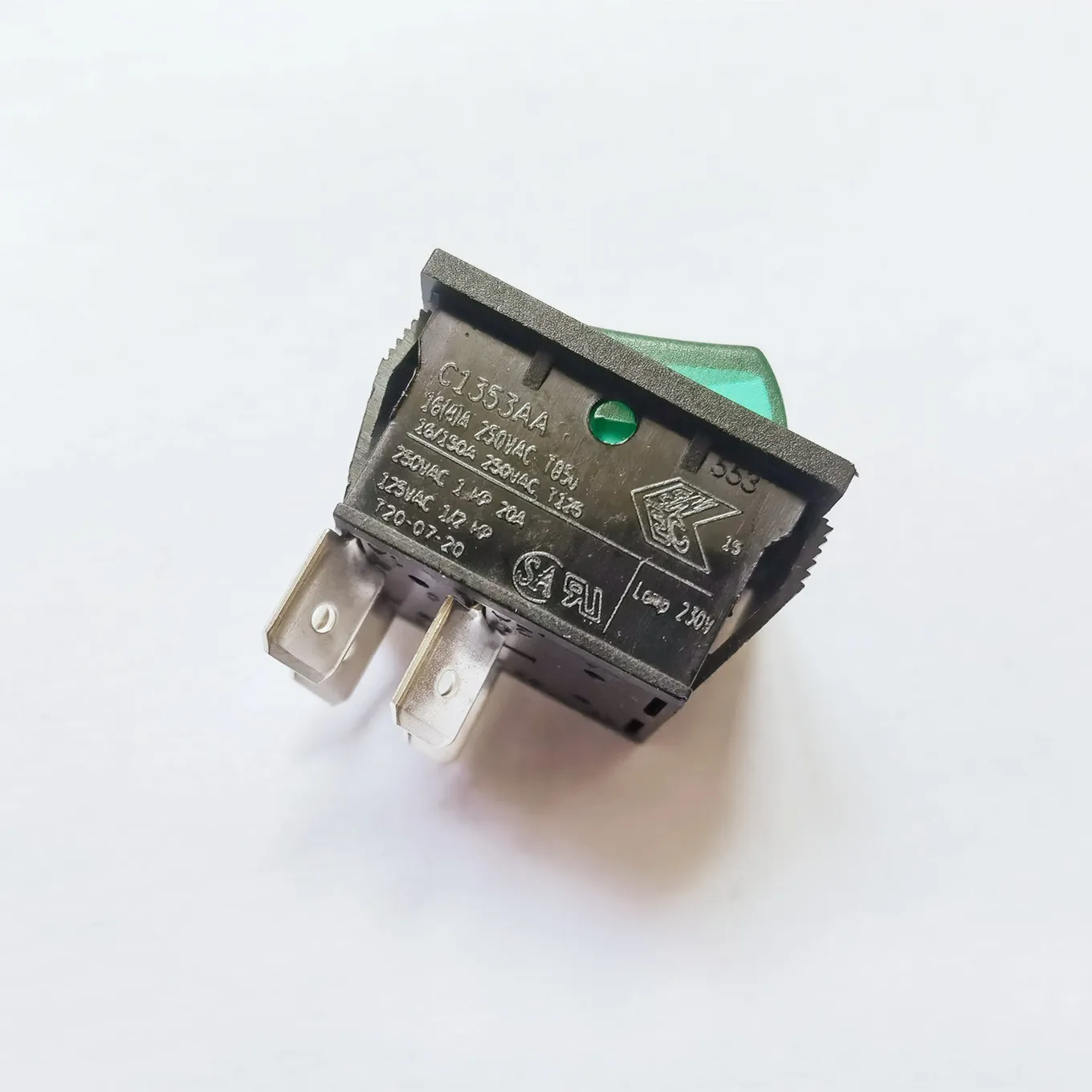 Original Neu 100% C1553AL C1353AA C1353AL C1350AL C1353AB Wippschalter 16A 4-polig 2-stufig – Detail 5