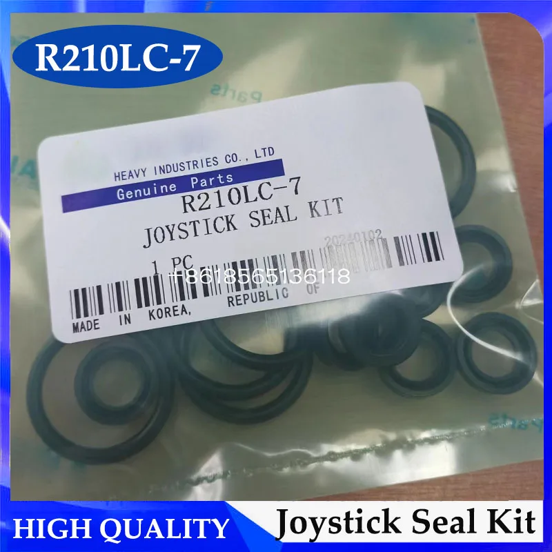 R210LC-7 Joystick Seal Kit for 210LC-7 Excavator Pliot Valve Oil Seal