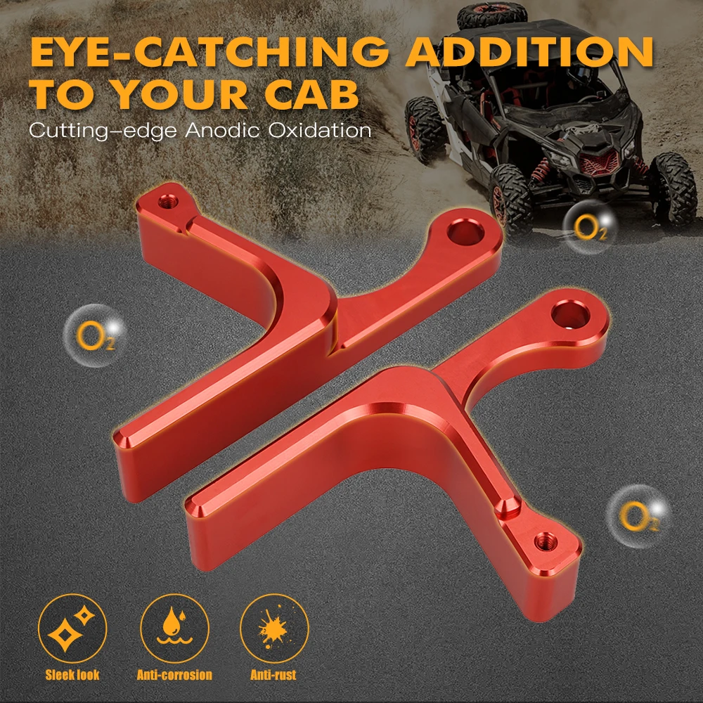 NICECNC For CAN AM X3 Door Handle Sets For Can-Am Maverick X3 4x4 XMR XRC Turbo DPS 2017-2022 Aluminum UTV Accessories image 5