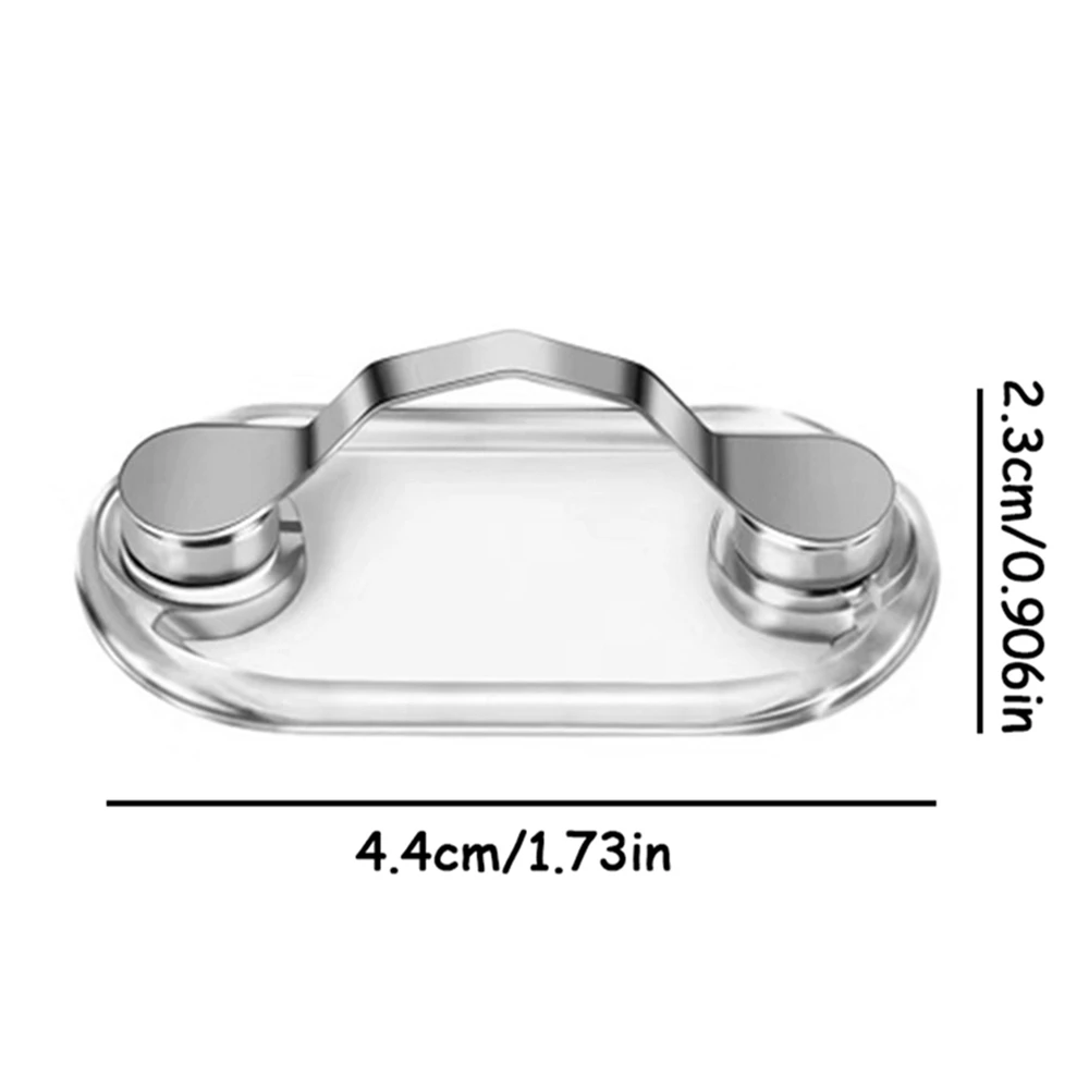 1PC Magnetic Hang Eyeglass Holder Multifunction Sunglasses Headset Line Clips Glasses Hook Clothes Magnet Clip Buckles