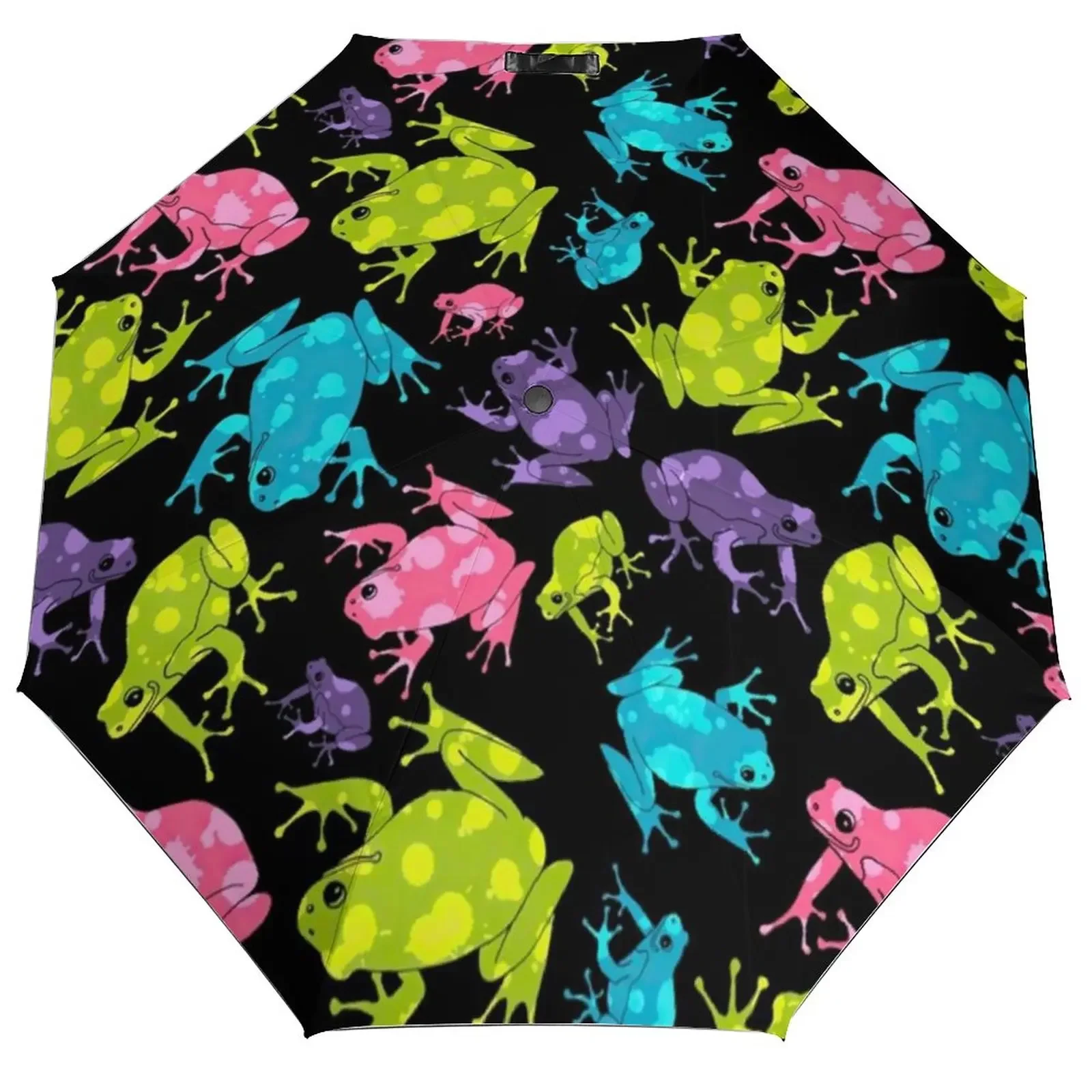 colorful-frog-art-3-fold-manual-umbrella-frogs-trending-animal-uv-protection-umbrella-carbon-fiber-frame-lightweight-umbrellas