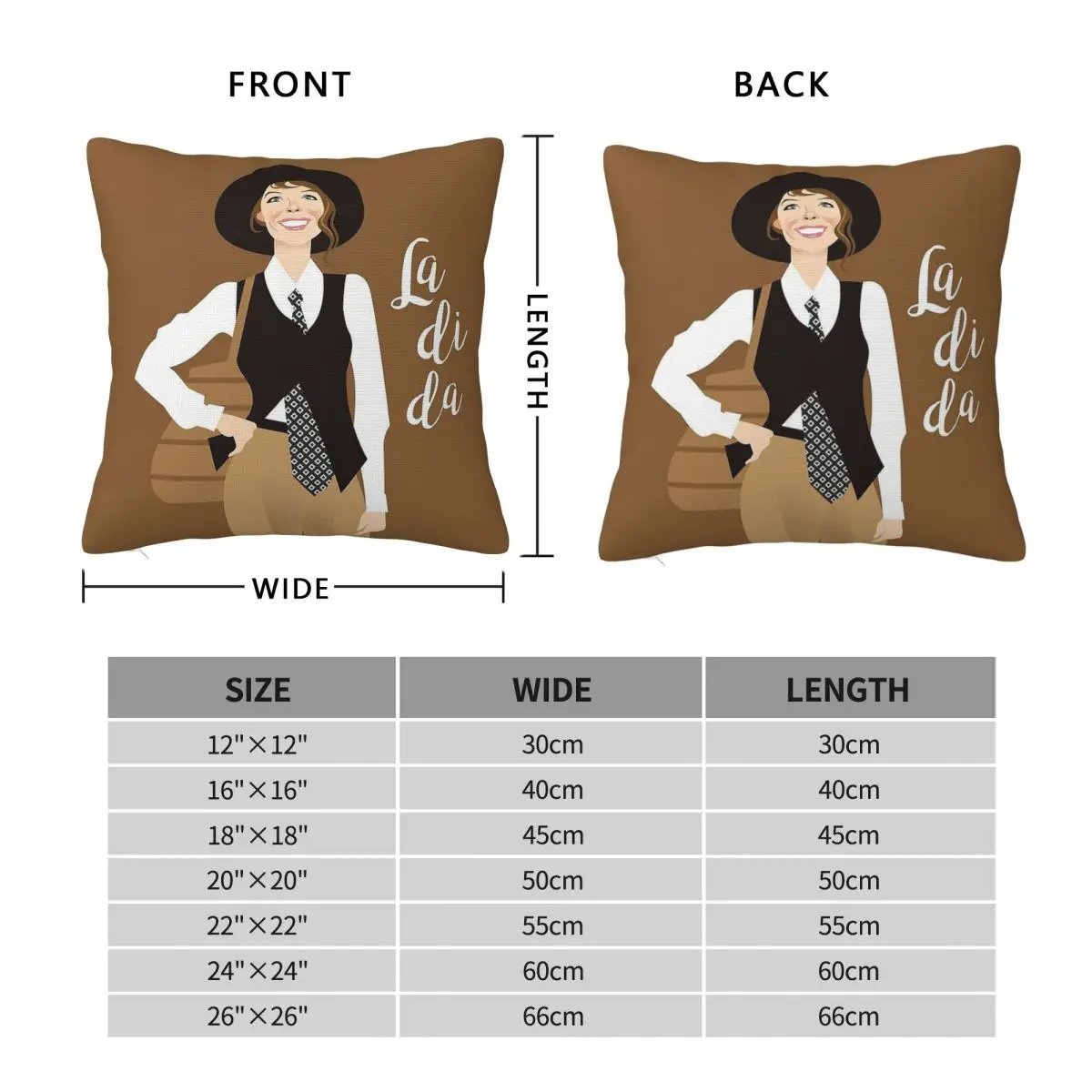 Annie Hall Diane Keaton Square Pillowcase Polyester Linen Velvet Creative Zip Decorative Throw Pillow Case Room Cushion Cover