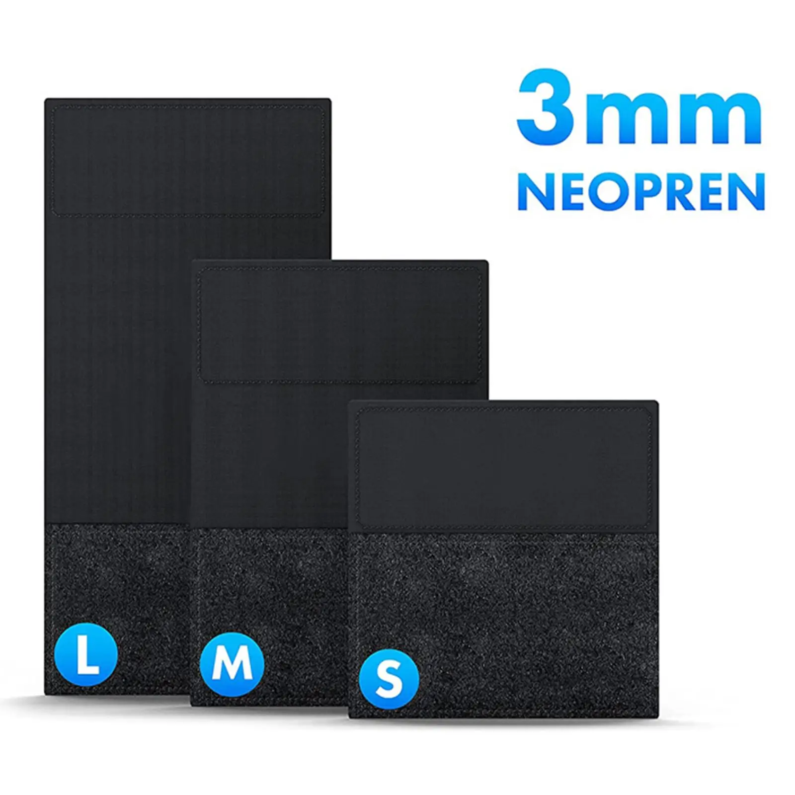 3Pcs/Set Neoprene Bike Frame Protector Cycling Frame Protector Protective Cover Sheet Sticker Wrap Sleeve