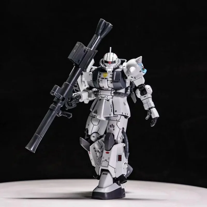 GTO ZAKU II lobo blanco Shin Matsunaga HG 1/144 Mech Kit de modelo de ensamblaje figuras de acción rompecabezas para niños juguetes decoración de escritorio muñeca