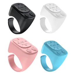 Portable Wireless Bluetooths-compatible Remote Control Fingertip Selfie Video Controller Automatic Page Browsing For Phone