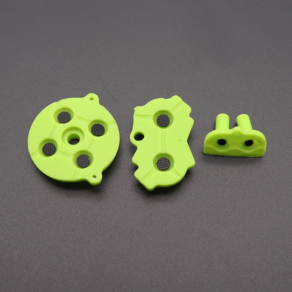 1ชุดยางปุ่ม A-B D-Pad สำหรับ Game Boy GBA ซิลิโคน Conductive เริ่มต้นเลือกปุ่มกด