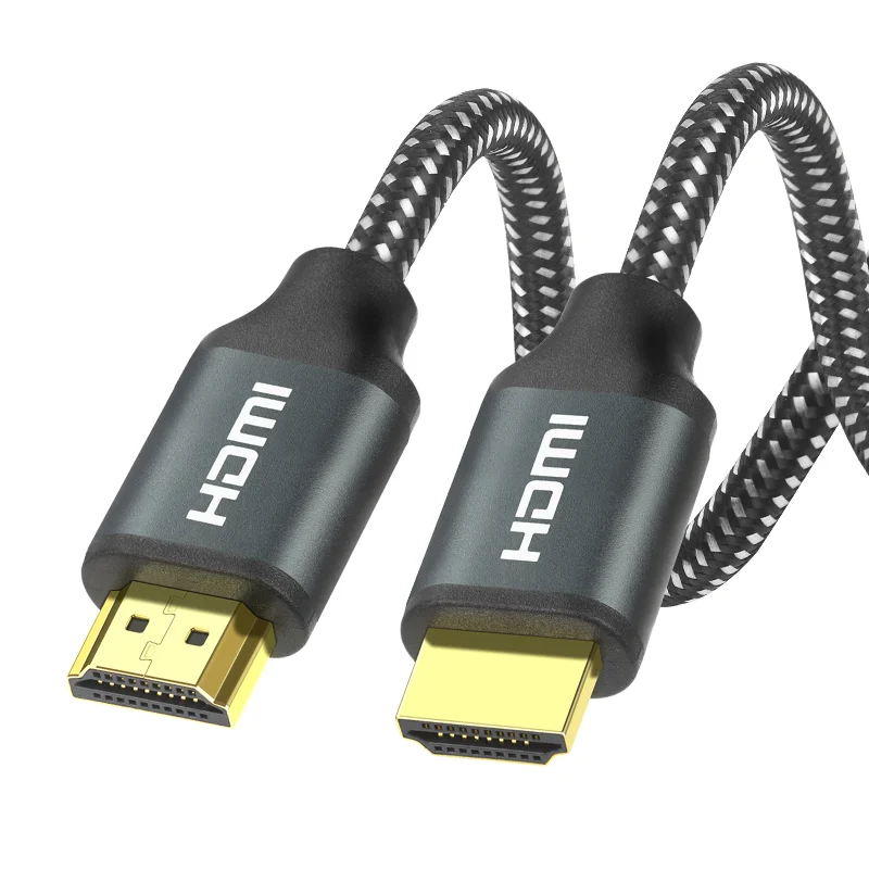 HDMI HD Cable 4k60hz HD Cable Computer TV Projection Cable Braided Aluminum Alloy HDMI Cable