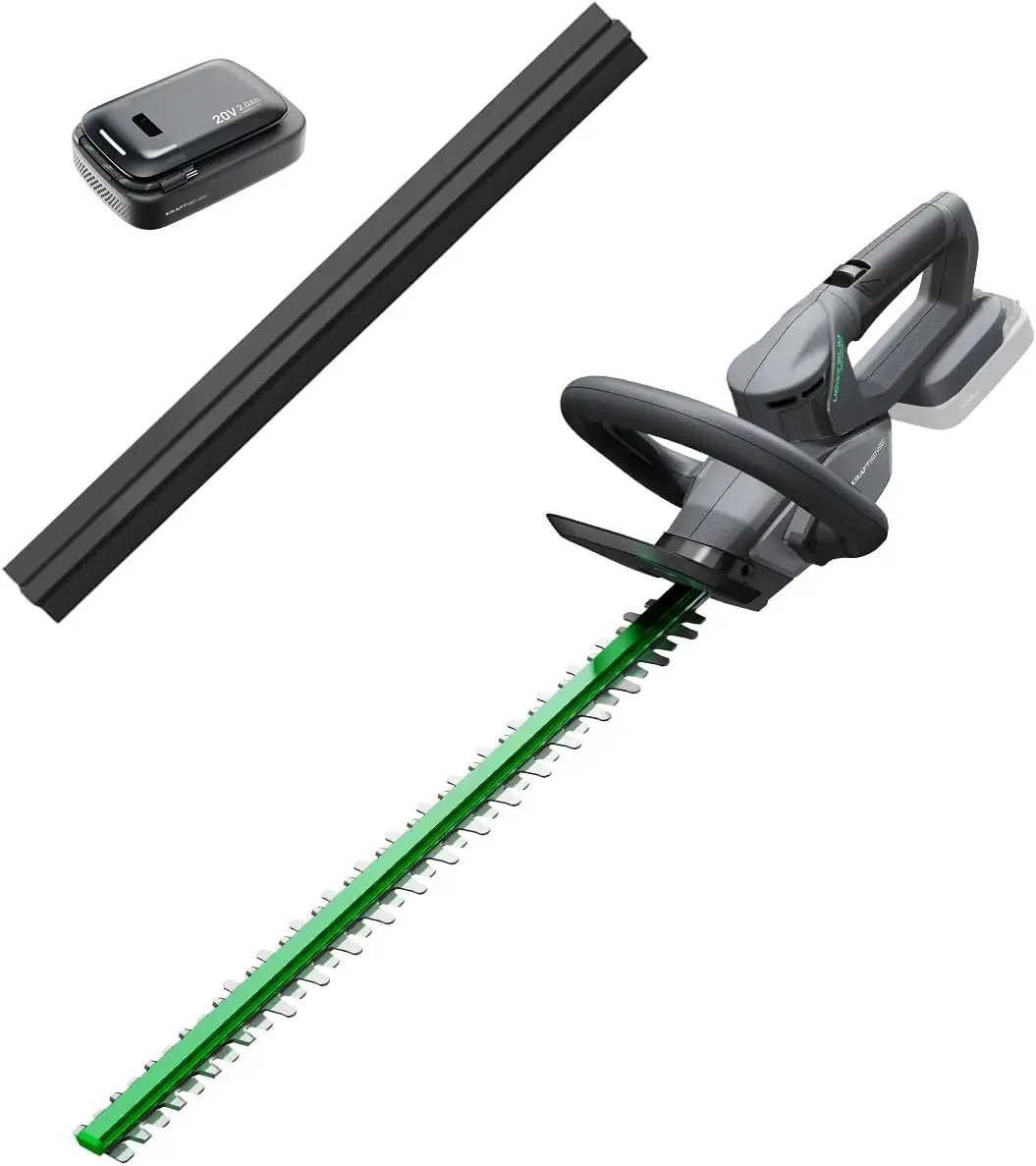 Cordless Hedge Trimmer, Dual-Action, 20V Brushless, 22-Inch