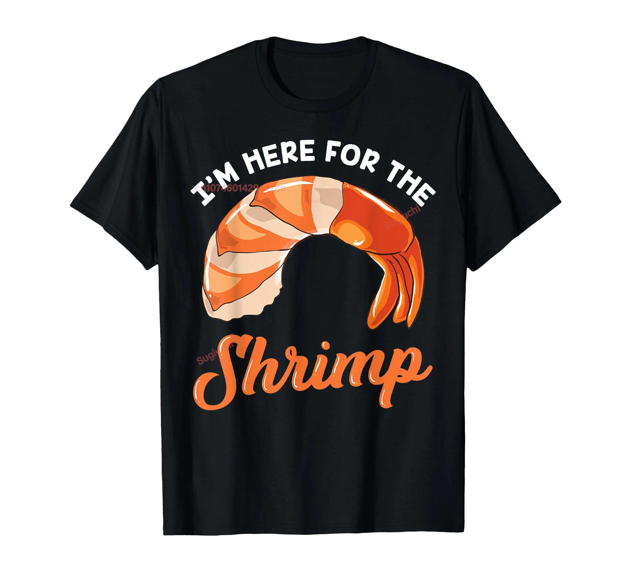 

100% Cotton Shrimp Seafood Shellfish T-shirt Gift T-Shirt MEN WOMEN UNISEX T Shirts Size S-6XL