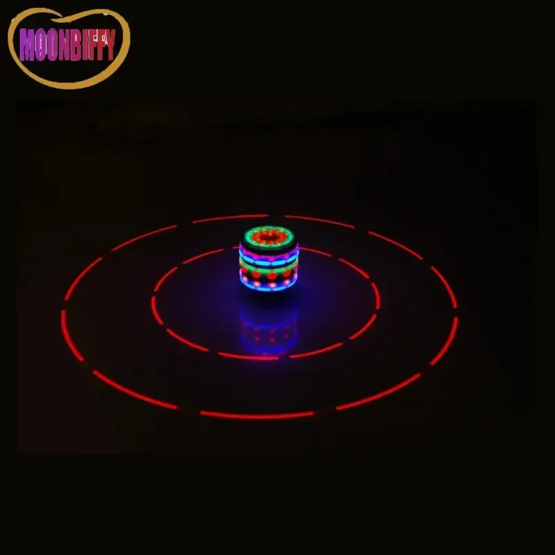 子供のためのカラフルなライト付きこま,赤ちゃんのためのクラシックな音楽のおもちゃ