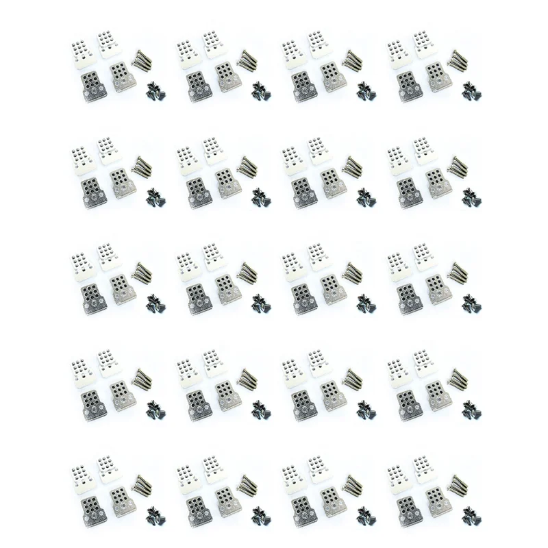 

SQPP-80Pcs RC Car Metal Shock Tower Bracket Kits Shock Sbsorbers Extension Seatfor 1/16 WPL C-14/C-14K/C-24/C-24K