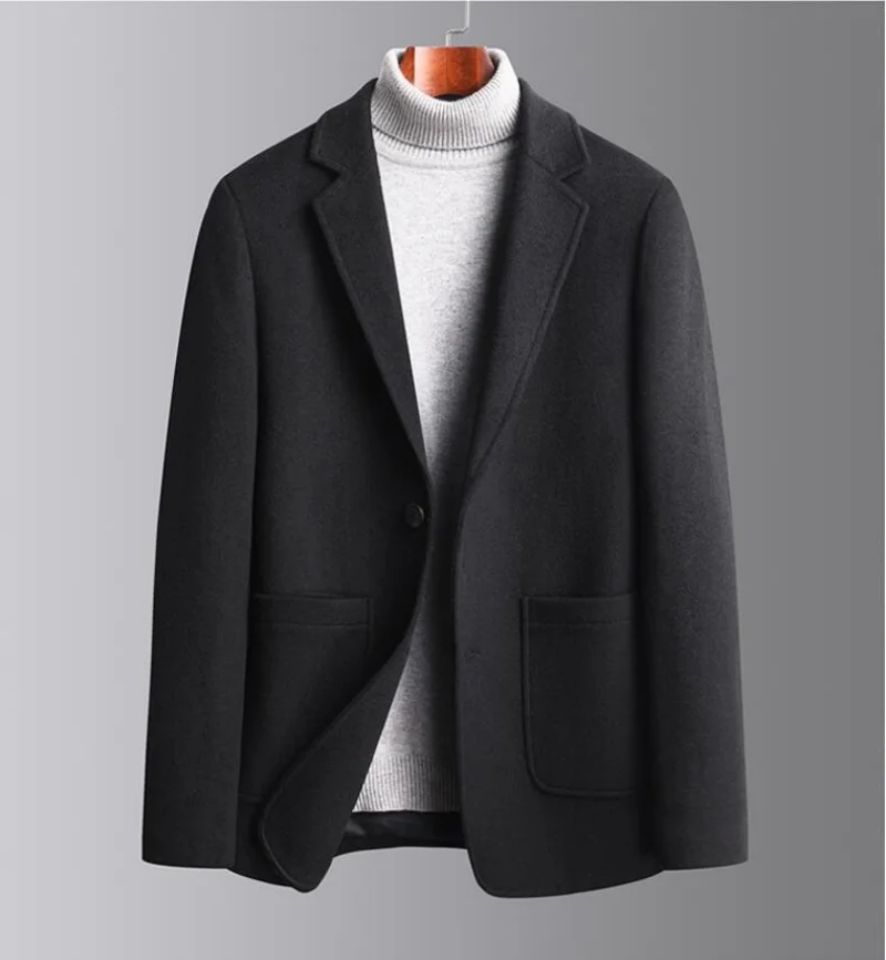 

OCQBI New High Quality Wool Fashion Handsome Trend Business Casual Suit Coat Casual Business Young Suit Slim Blazers M-4XL