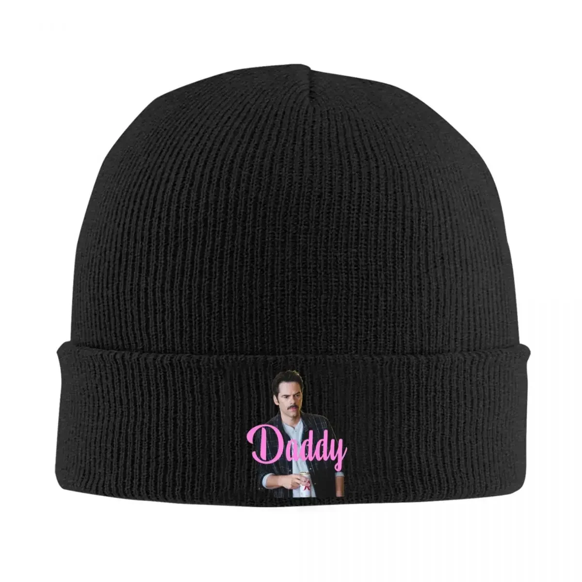 Daddy Charlie Swan Knitted Caps for Women Men Skullies Beanies Winter Hat Acrylic The Twilight Saga Crochet Caps