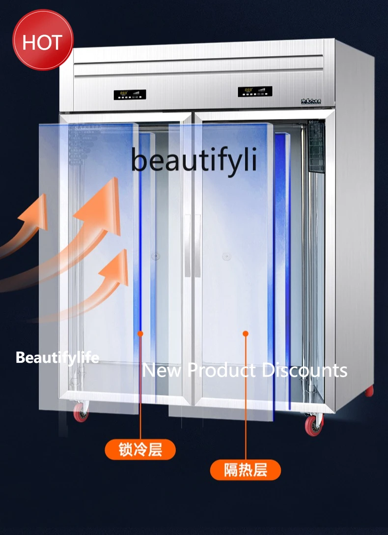 

Вертикальный холодильник A55 для сохранения говядины и баранины, холодильная, замораживания, витрины для свежего мяса