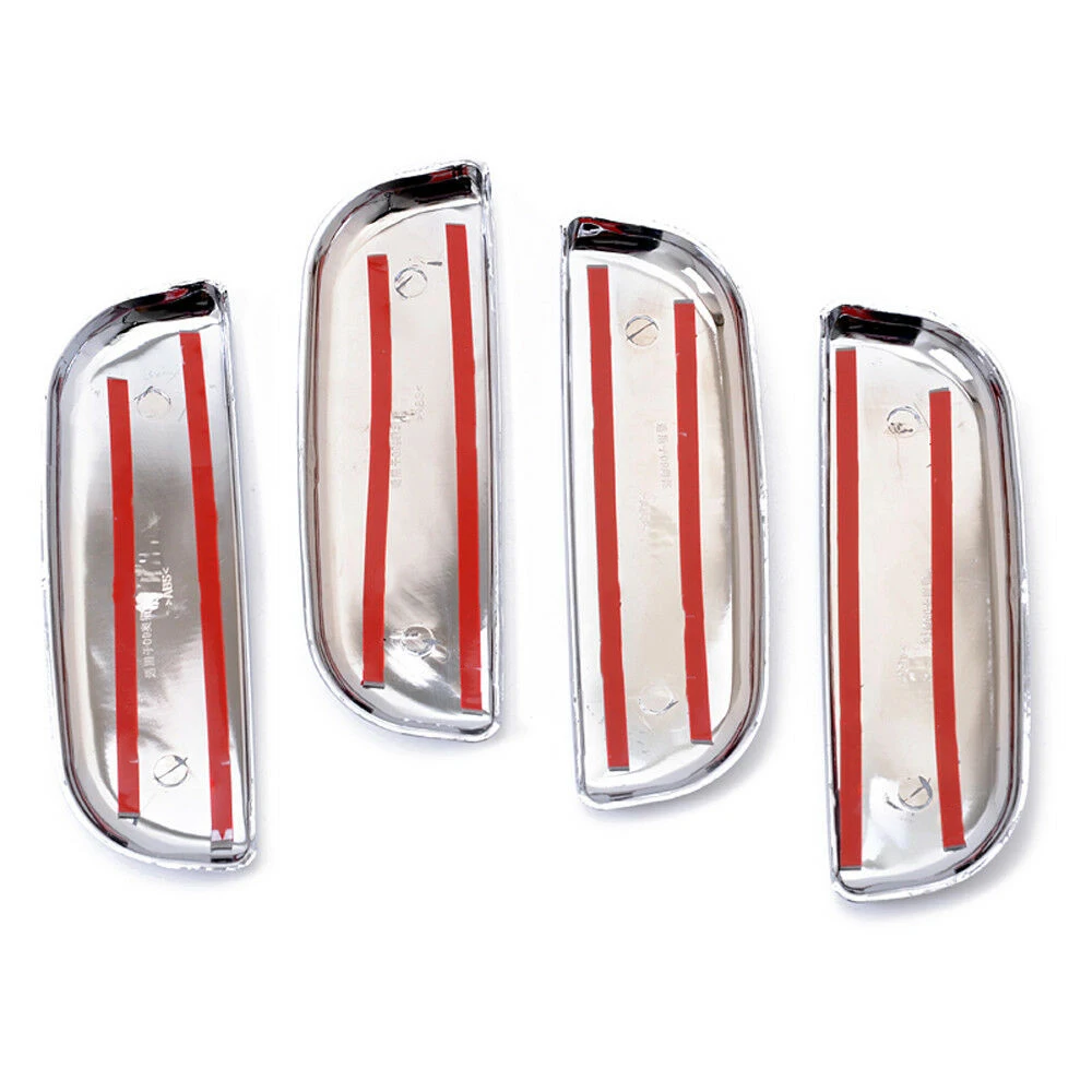 4Pcs Car ABS Chrome Exterior Door Handles Cover Protectors Decorative for Alto 2009-2011