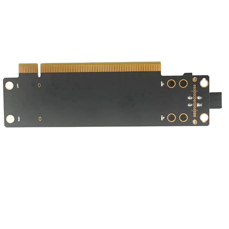 PCI-E 4.0 X16 1 to 2 Expansion Card Gen4 Split Card PCIe-Bifurcation X16 to X8X8 with 20mm Spaced Slots CPU4P(4 Pin ) image 2