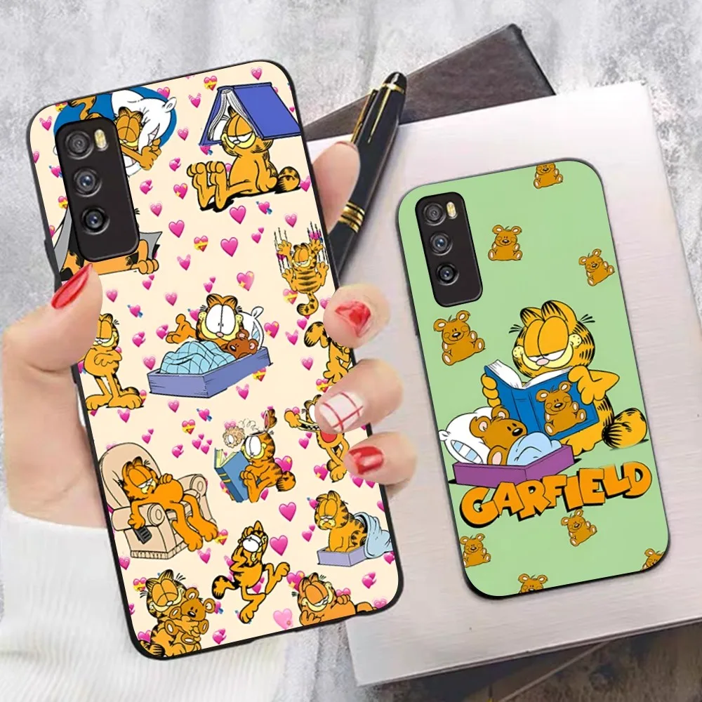 

Cute Cat G-Garfield Mousepad For Huawei Mate 10 20 30 40 50 lite pro Nova 3 3i 5 6 SE 7 pro 7SE