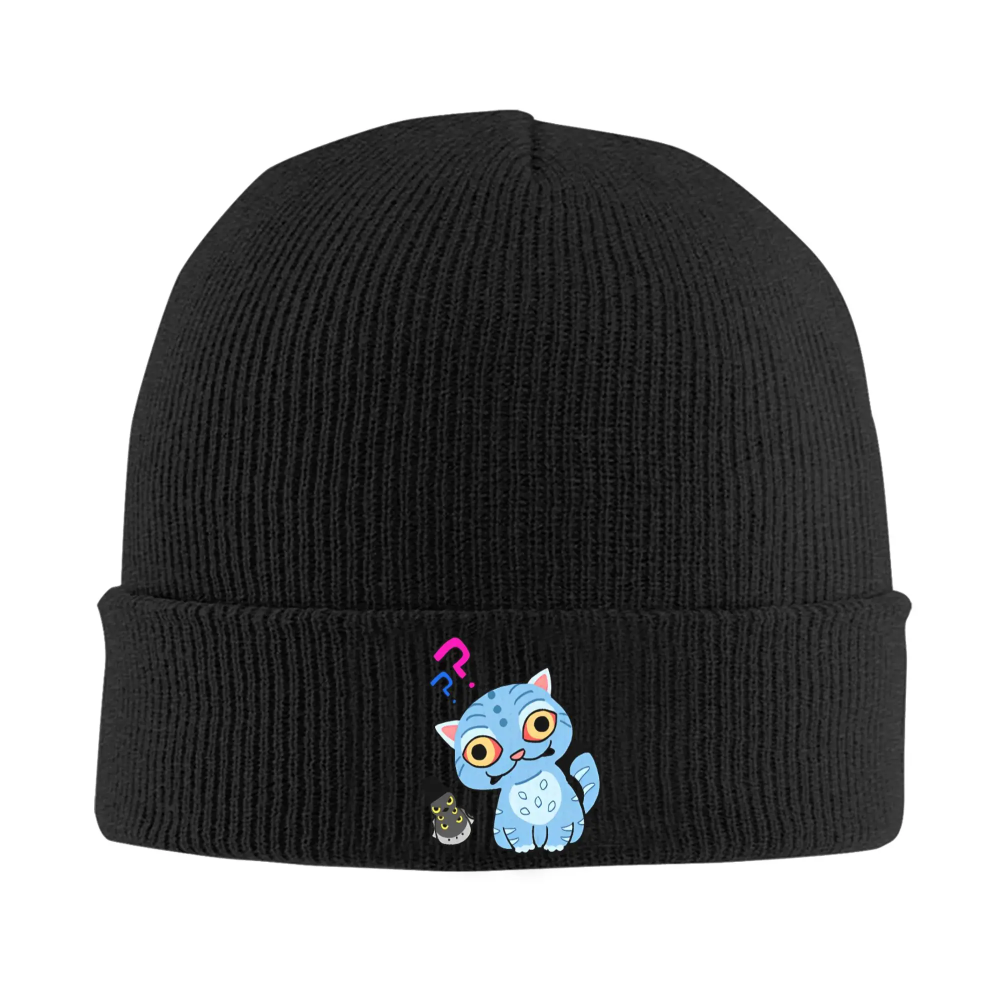 

KPop Demon Hunters Blue Tiger And Magpie Hat Autumn Winter Beanies Warm Cap Unisex Acrylic Bonnet