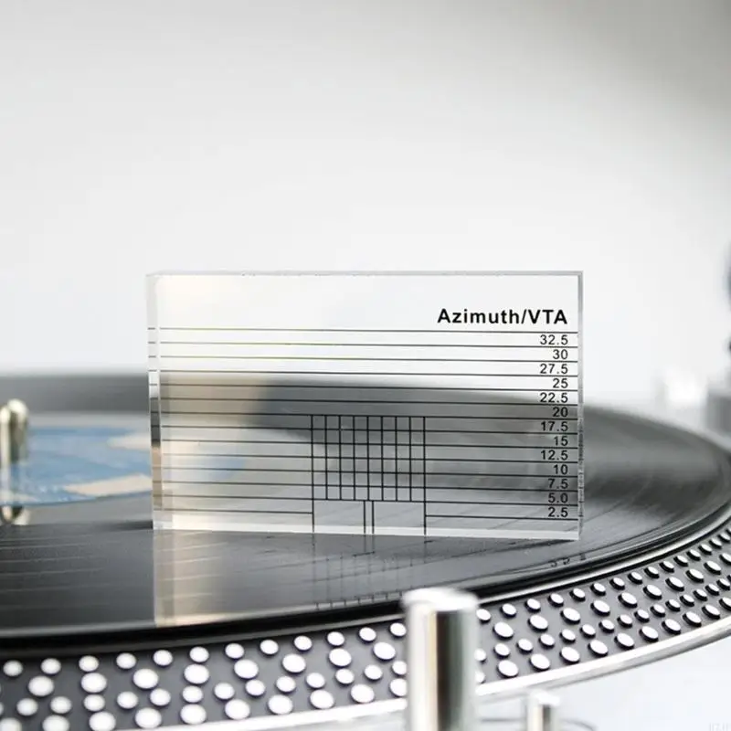 H7JF Player Misurazione Tonearma del misuratore VTA/Cartucce Strumento allineamento del sovrano azimutale