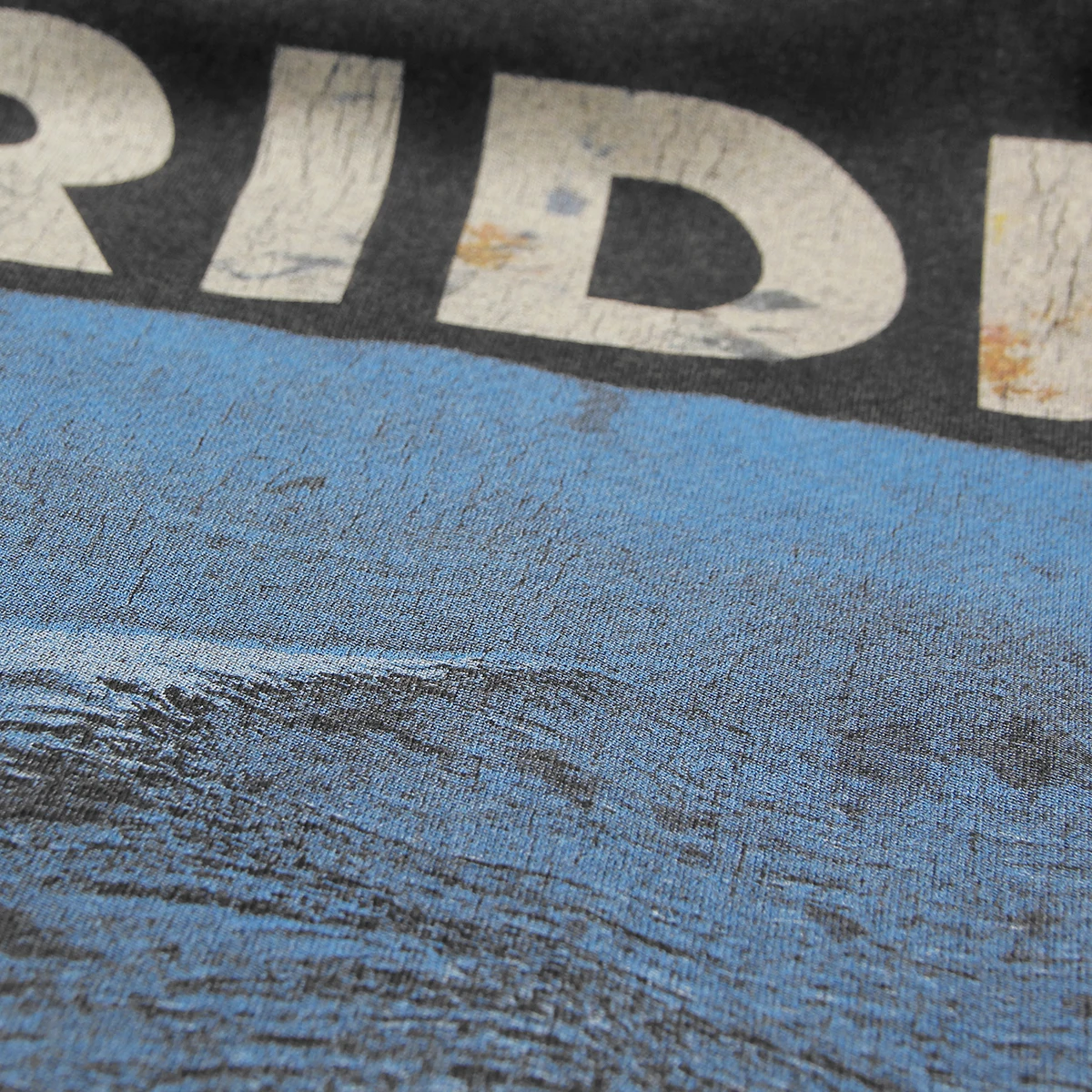 Ride T-Shirt Nowhere Indie Rock Retro Washed Loose Drop Shoulder Oversize Vintage Clothing Summer Cotton Tee Shirt