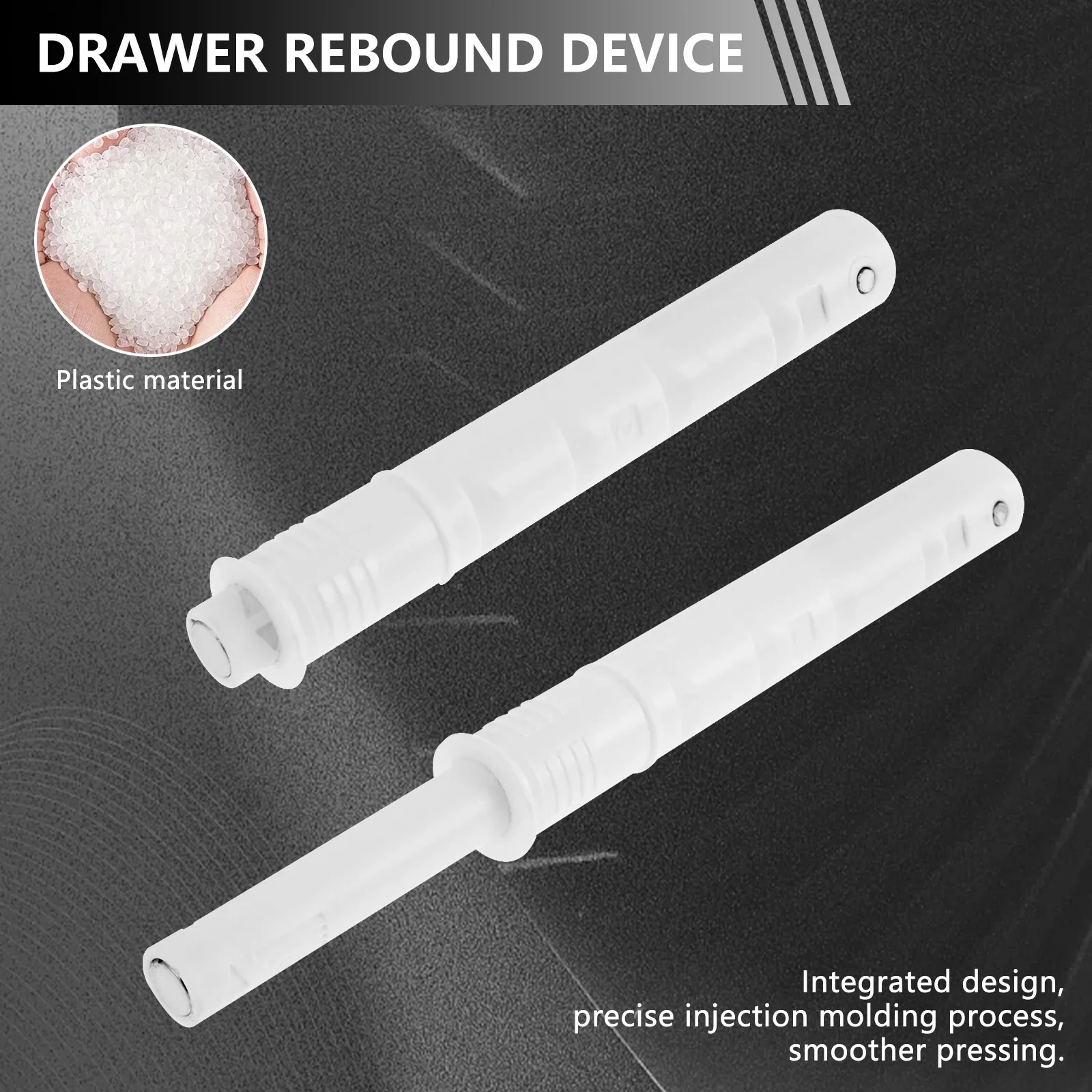 12Pcs Magnetic Push Latch Adjustable Push Doors Drawer Push Latchs Cabinet Touch Latchs RVs Cabinet Catches for Kitchen