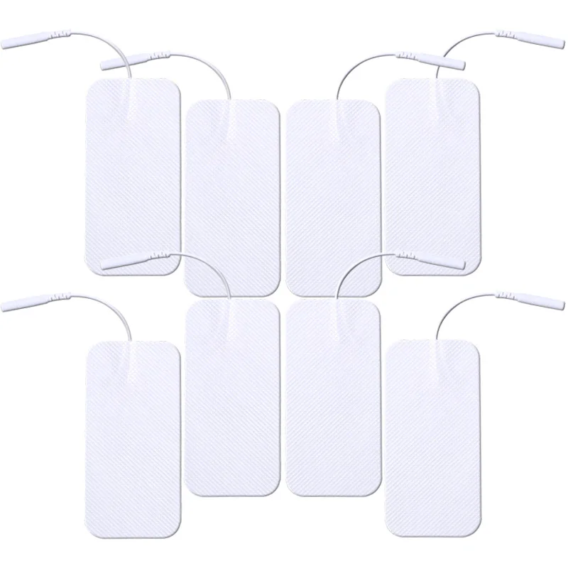 5x10cm Self-Adhesive Electrode Pads for TENS Electric Pulse Massager Non-Woven Fabric Gel Pad Sticker Replacement