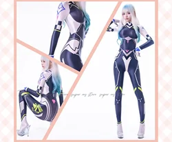 sexy women glossy Future Style Set cosplay costume Anime tights  Oily Shiny bodysuit customized printing