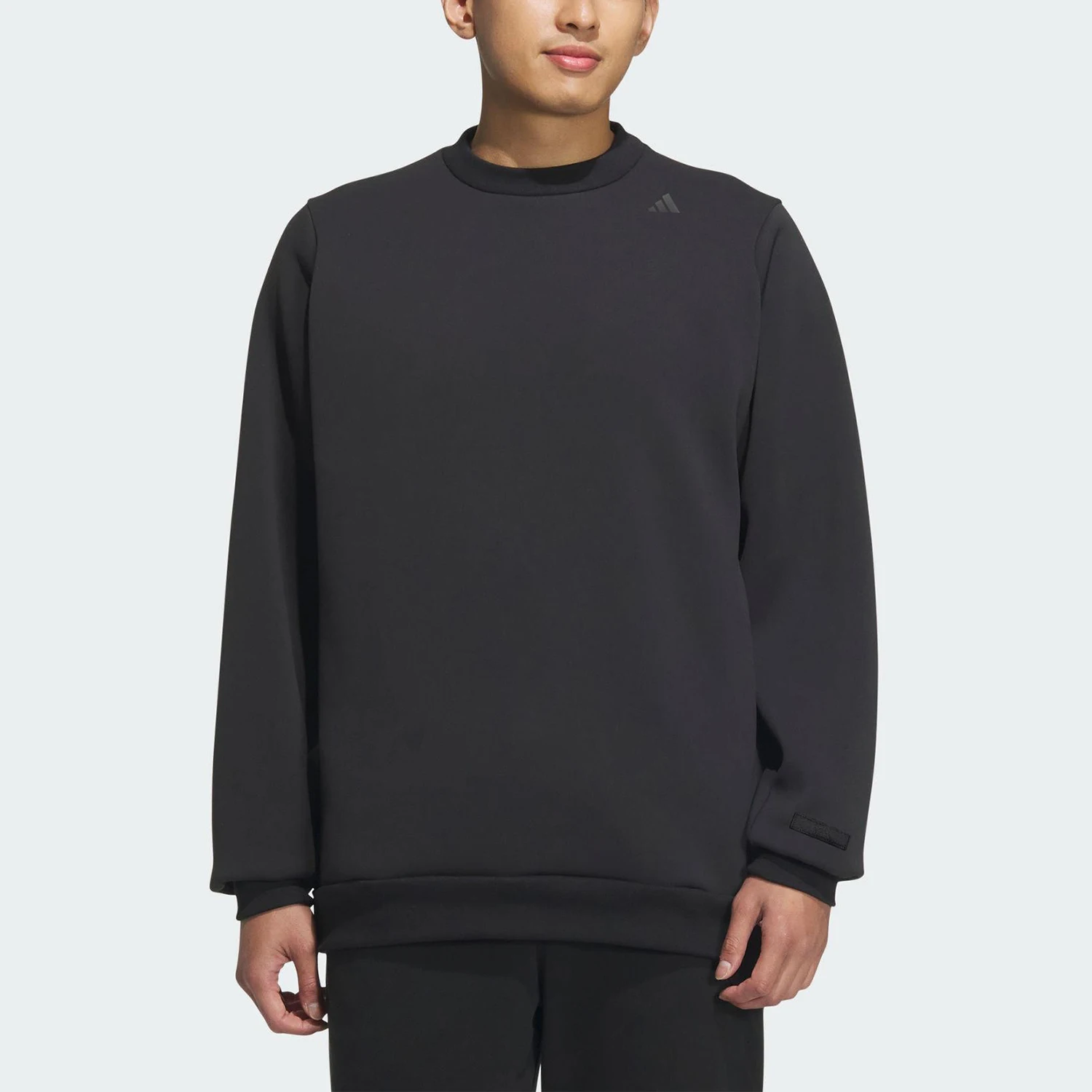 

Официальный мужской вязаный свитшот Adidas Authentic весны 2025 года с круглым вырезом JM0963