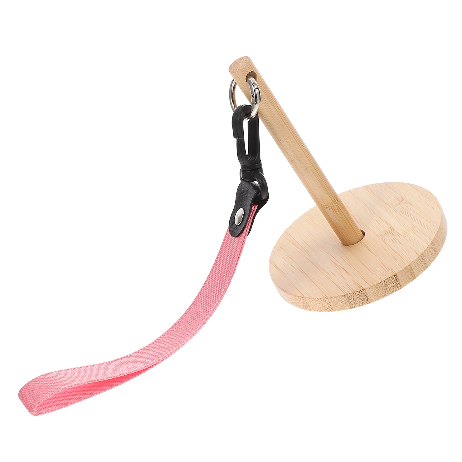 

Bamboo Yarn Portable Wrist Yarn Holder Rotating Shaft Portable Crochet Knitting Spool Winder H held Bobbin Supplies