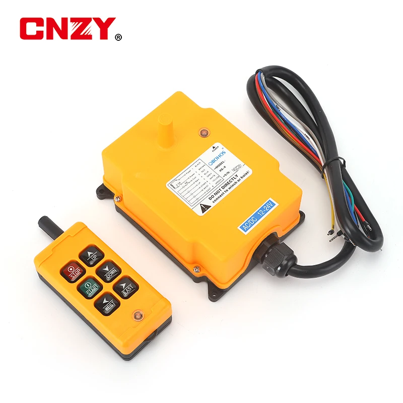 OBOHOS HS-6 Radio Crane Remote Control 6 Button Crane Radio Controller Industrial Wireless Remote Control