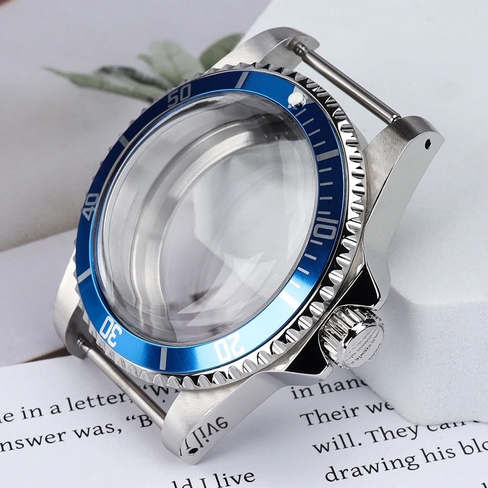 

Высококачественный корпус для часов 38 мм, водонепроницаемое купольное акриловое стекло для ретро-моделей Submariner NH35, NH36, NH34, 4R36, запчасти для винтажных часов.