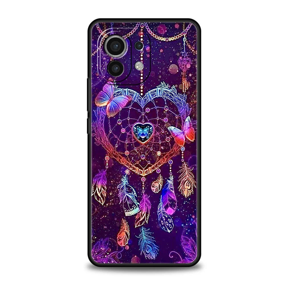 Mandala Dreamcatcher Phone Case for Xiaomi Mi 14 13 12 11 Ultra 13T 12T Poco C51 F3 F4 F5 X3 X4 NFC M3 Pro Lite 5G Silicon Cover