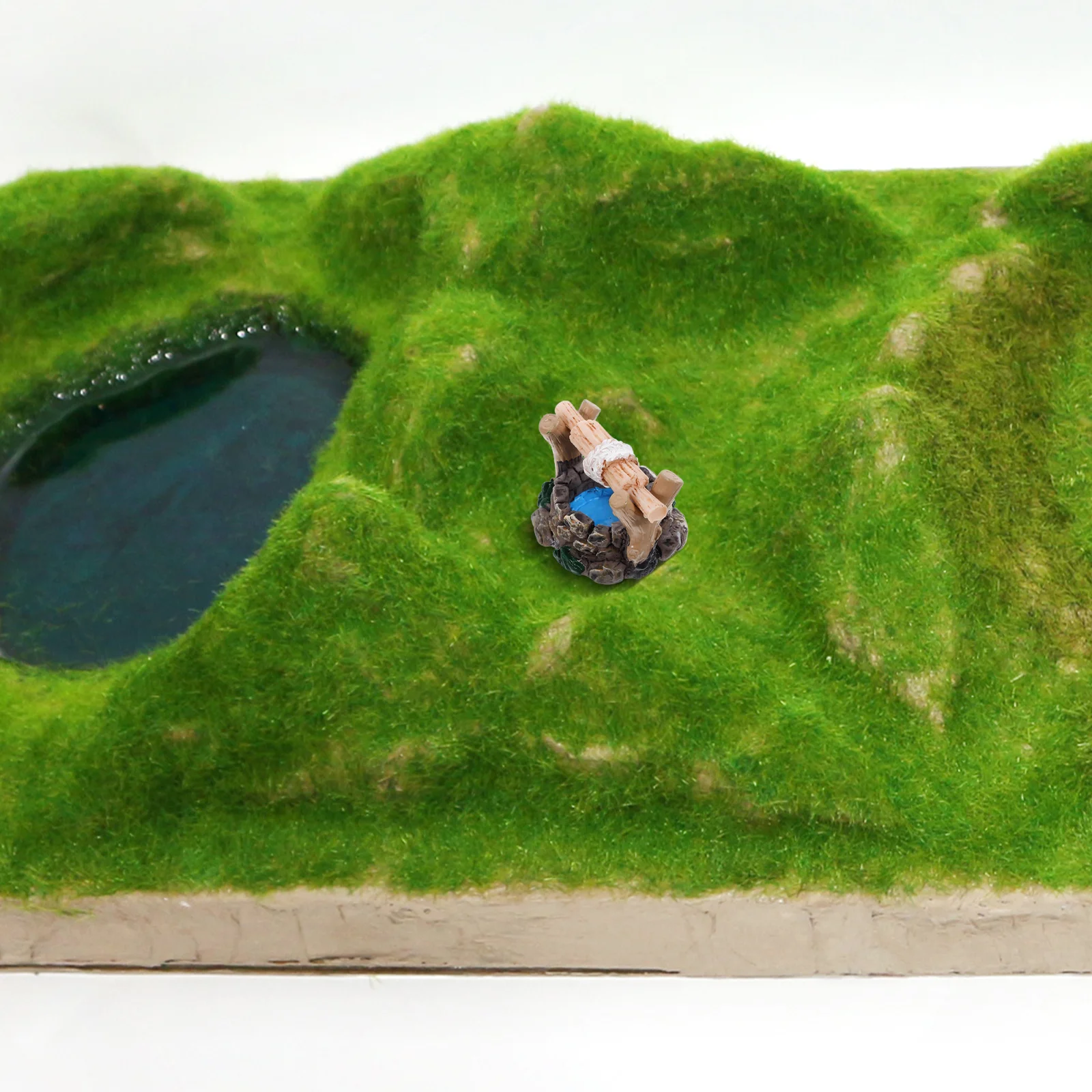 

6pcs Miniature Water Well Decor Retro Water Well Ornament Fine Workmanship For Sand Table Accessories Garden Decor Fairy Crafts