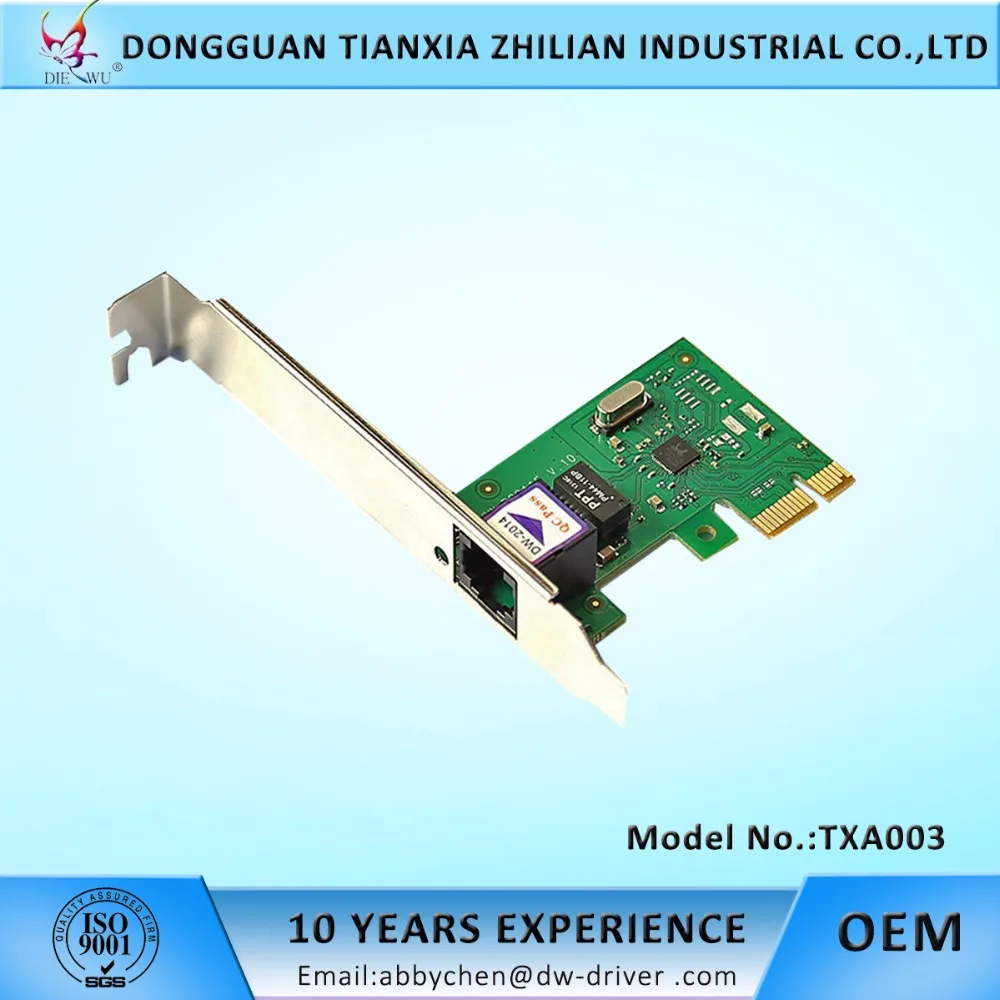 2PCS Hot Sale PCI10/100M Network LAN Card Network Adapter With IC Rtl8211F