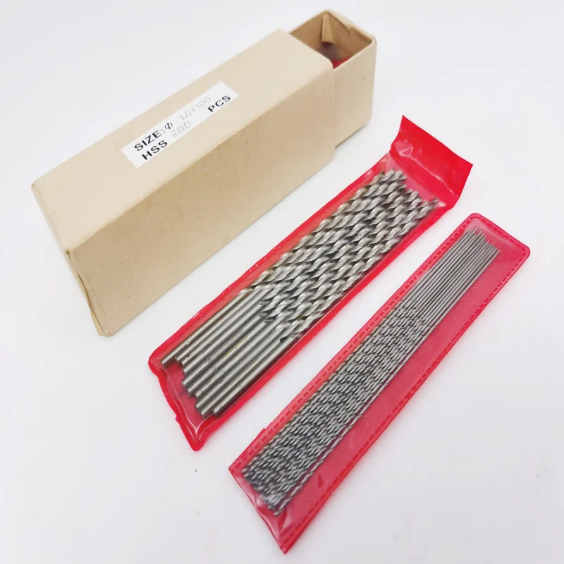 10/20 Stück Verlängerter Bohrer HSS Mini Gerader Schaft Spiralbohrer 0,5-3,2mm, Verlängerter Bohrer 60/80/100/120mm – Detail 11