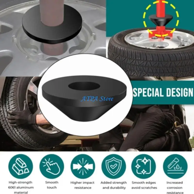 u13c billet wheel changer تمسك بمخروط مخروط لشاحنة السيارات التي تصل إلى 4.4 بوصة فتح محور