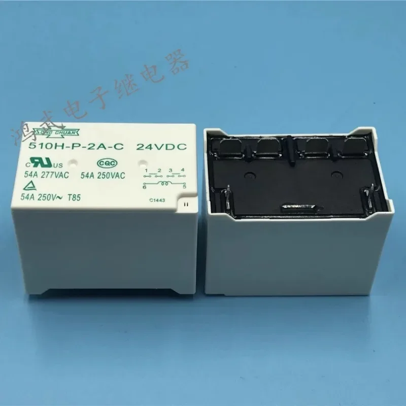 

（Brand New Original）1pcs/lot 100% original genuine relay:510H-P-2A-C 24VDC 54A 6pins High power relay