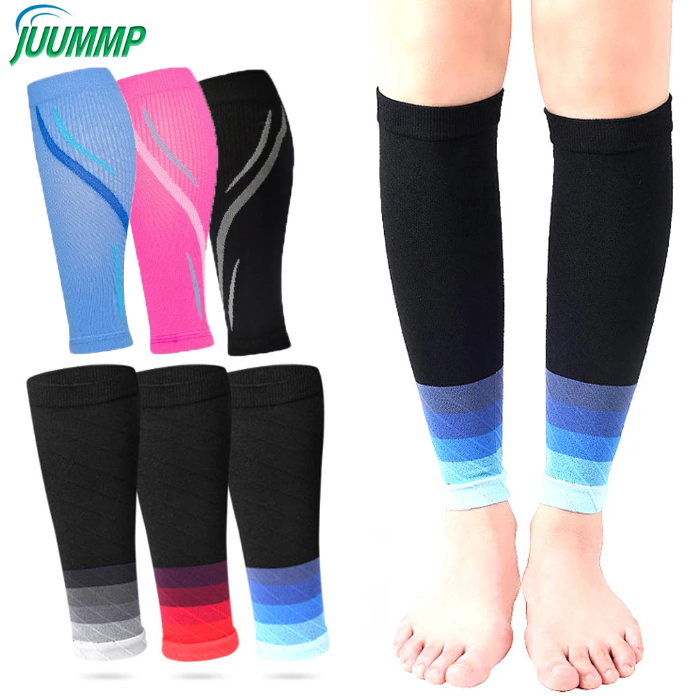 1Pair Calf Compression Sleeves for Men & Women, 20-30mmHg,Shin Splint and Calf Support Brace- Leg Sleeves for Torn Muscle Cramps