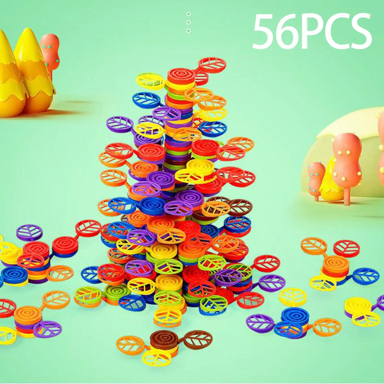 Jeu d'équilibre pour enfants de 4, 5 et 6 ans, blocs de construction, jouets empilables, cadeaux