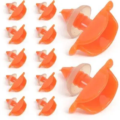 50 قطعة اكسسوارات بطة DIY بها بنفسك أجزاء فم البطة البلاستيكية الخيوط تصميم إدراج مستقرة الحرفية DIY بها بنفسك الفم ديكور إدراج