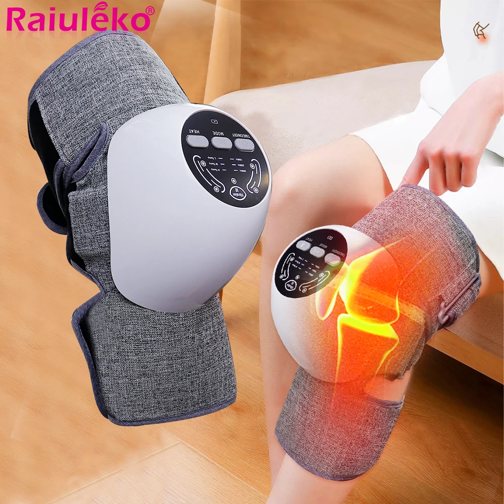 

Electric Heating Therapy Knee Air Pressure Vibration Massager Leg Joint Physiotherapy Wrap Arthritis Rehabilitation Pain Relief