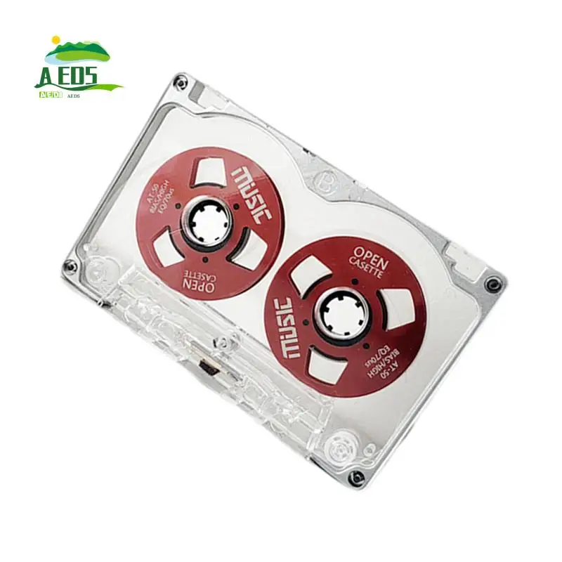 

AED5-50 Minute Retro Blank Tape Disk Double-Sided Metal Small Open Disk Blank Cassette Tape Tape Disk