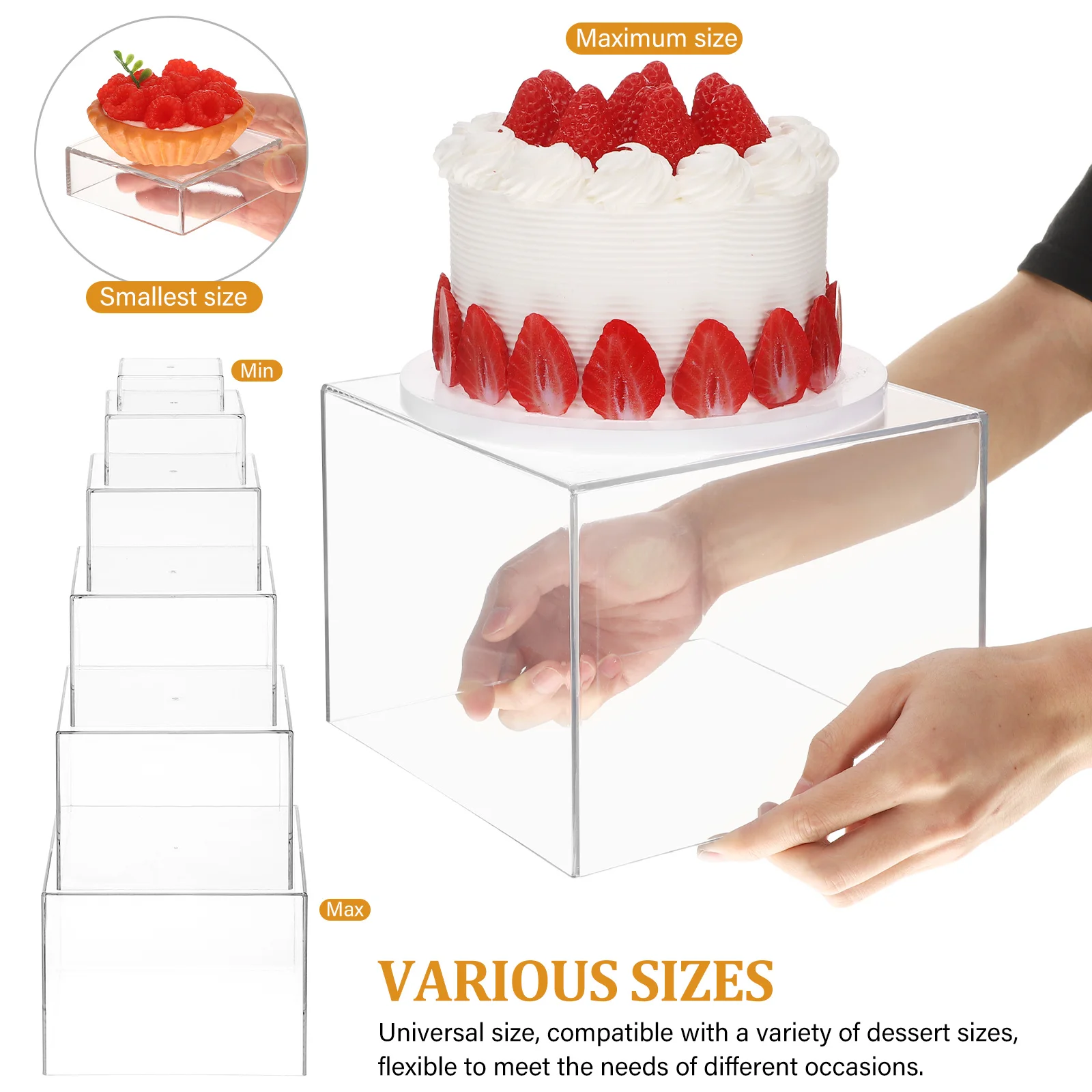

Dessert Display Stand Table Cupcake Holder Acrylic Cake Holders For Tea Party Birthday Wedding Baby Shower Pastry Display Rack