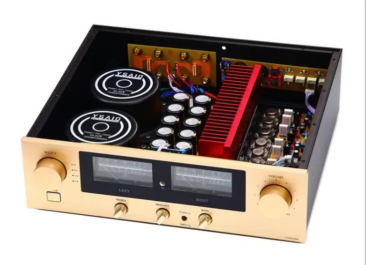 

NEW 200W*2 high-power combined HiFi E800 high fidelity fever amplifier with gold sealed tube and balanced tone