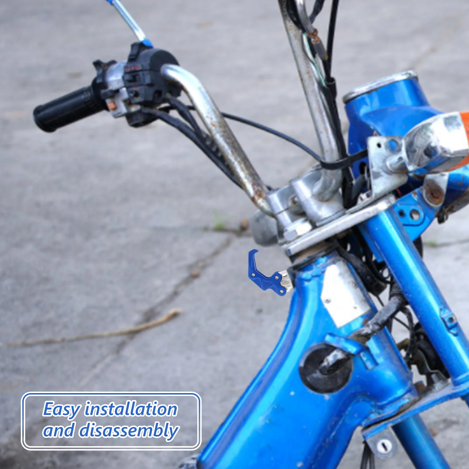 

Universal Durable Aluminum Alloy Motorcycle Hook Holder for Electric Scooter Moped Motorbike Holder on Motorcycle