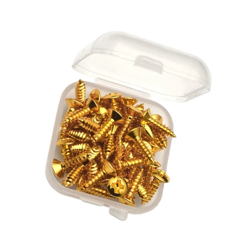 Guitar Hardware Screws Secure Pickguard Attachment Bulk Replacement Bass Screws