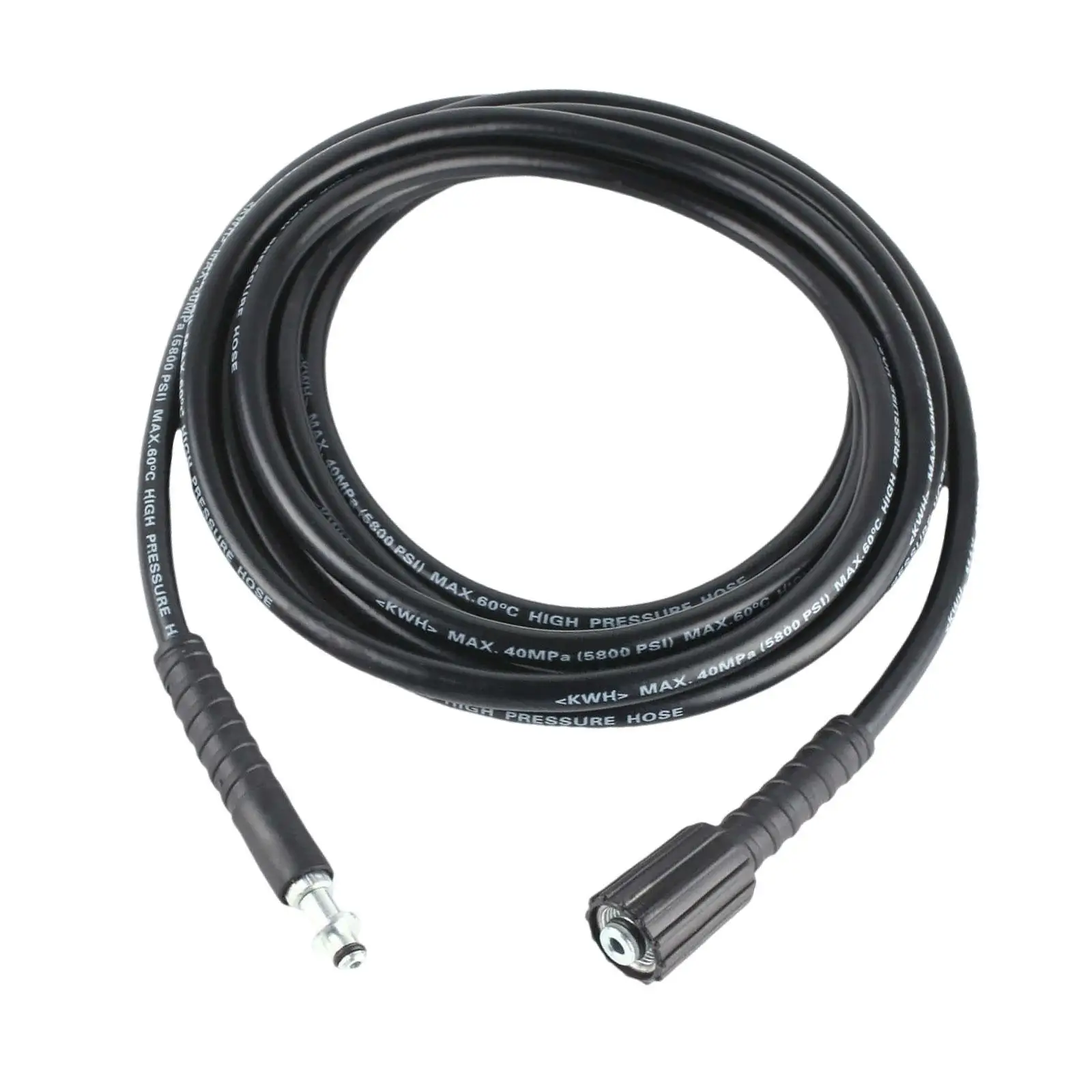 

High Pressure Washer Hose with M22 Female Thread 2320 PSI Easy Installation