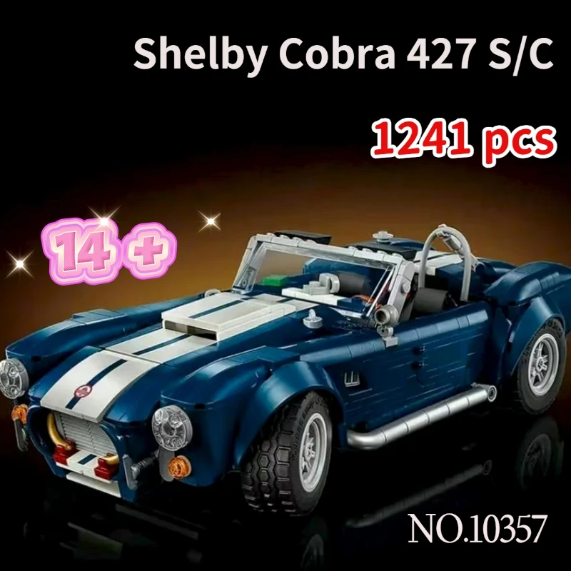 

Рождественская акция, 1241 шт., строительные блоки для автомобилей, совместимые 10357, техническая модель автомобиля, строительная игрушка в подарок для мальчиков