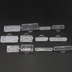 3010 3020 4010 4020 Plastic Transparent Clear Waterproof Wire Sign Cable Tie Marker Labeled Display Identification Tag Box